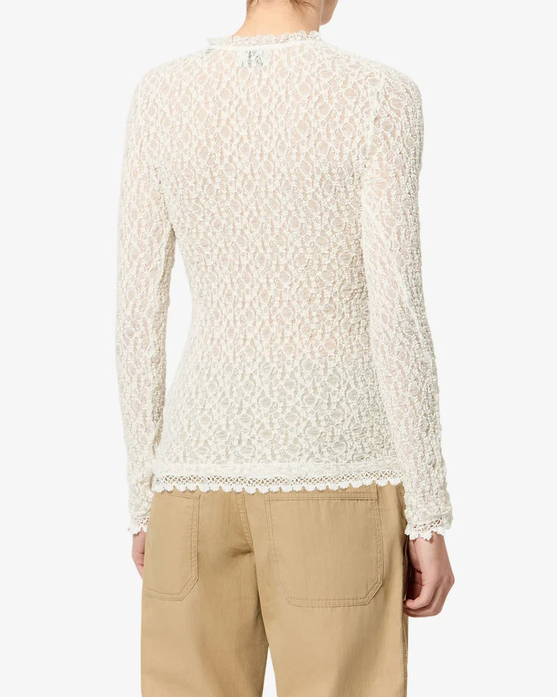 ISABEL MARANT BRANY top white