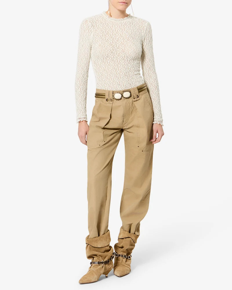 ISABEL MARANT BRANY top white