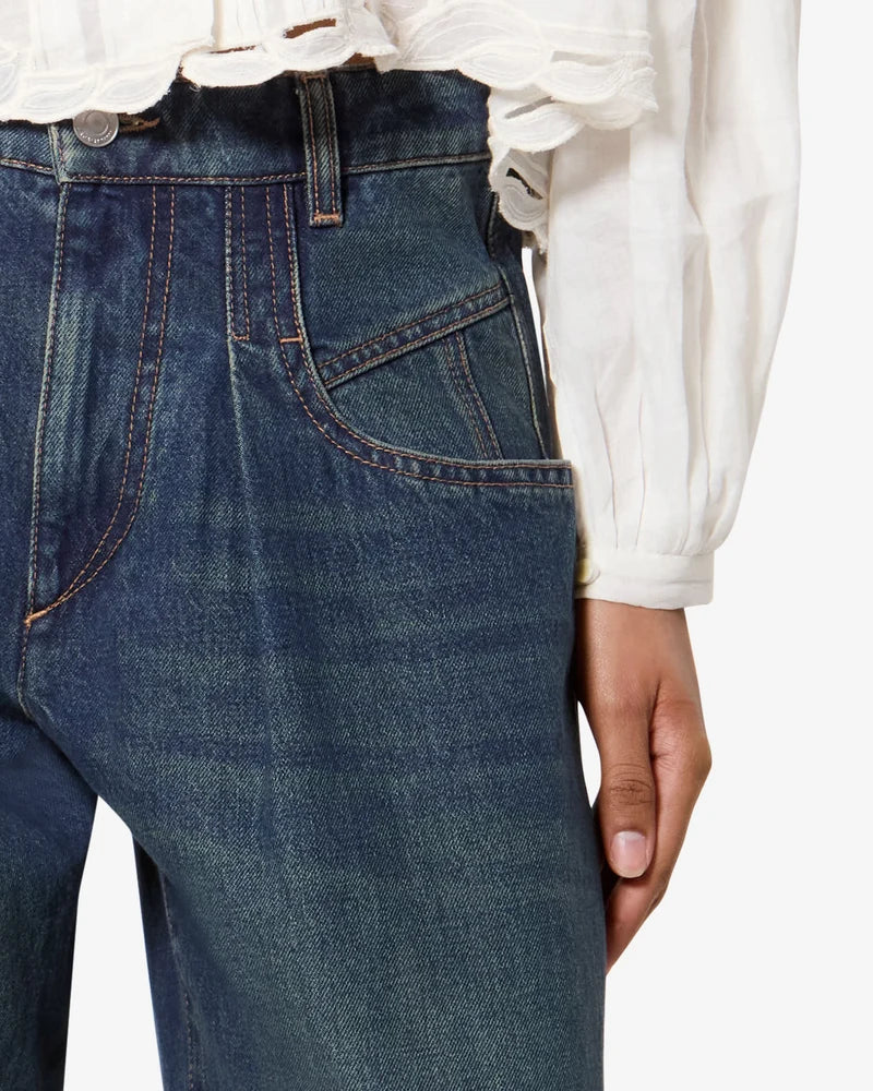 ISABEL MARANT LISHA pants faded blue