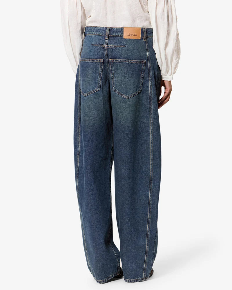 ISABEL MARANT LISHA pants faded blue