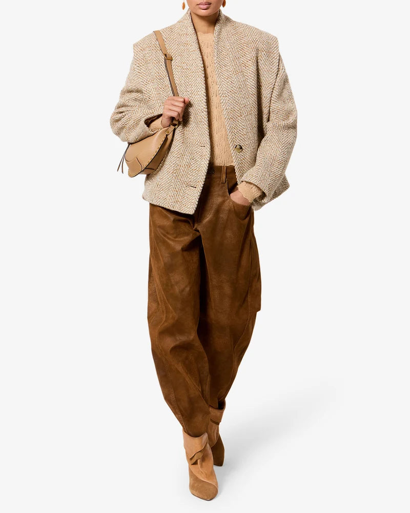 ISABEL MARANT DROGO jacket beige