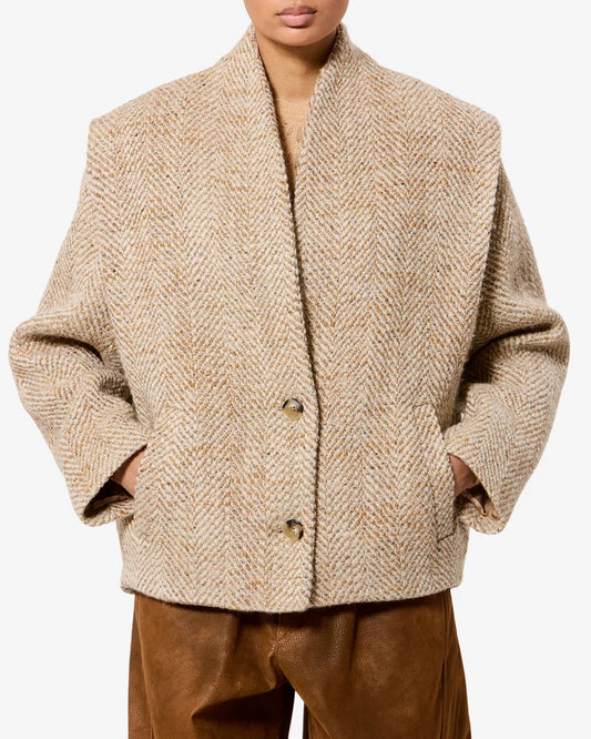 ISABEL MARANT DROGO jacket beige