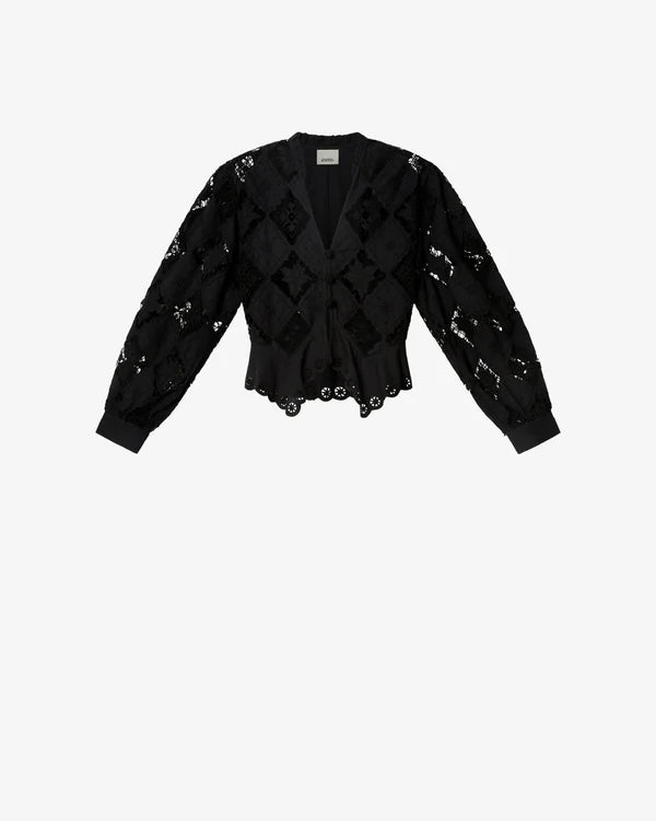 ISABEL MARANT NINA blouse black