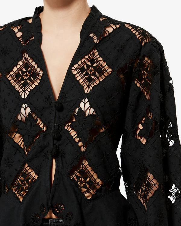 ISABEL MARANT NINA blouse black