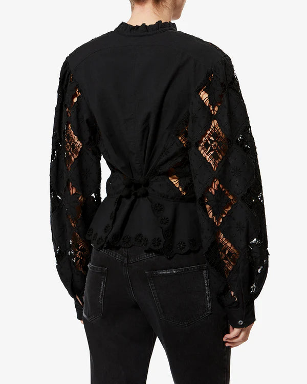 ISABEL MARANT NINA blouse black