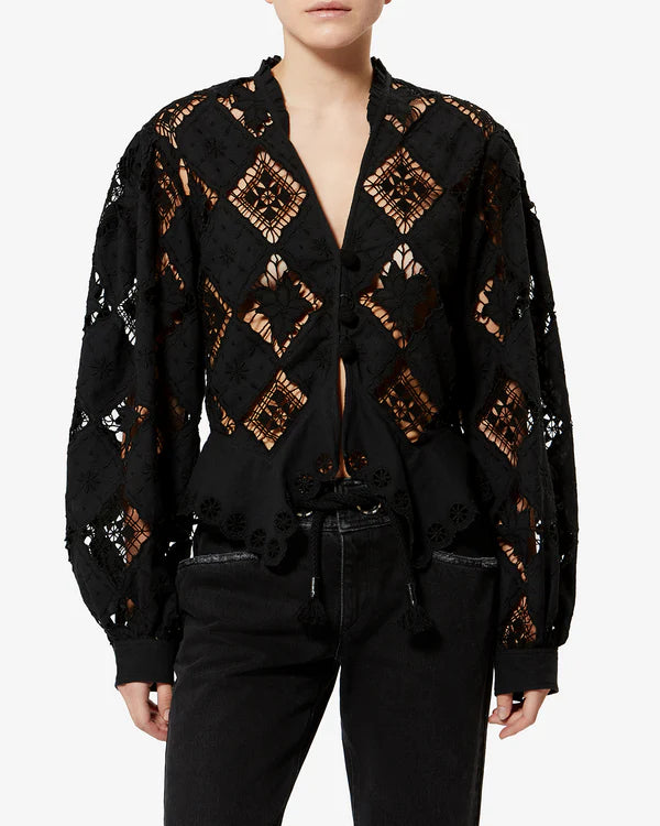 ISABEL MARANT NINA blouse black