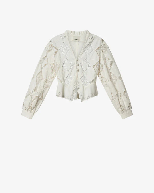 ISABEL MARANT NINA blouse white