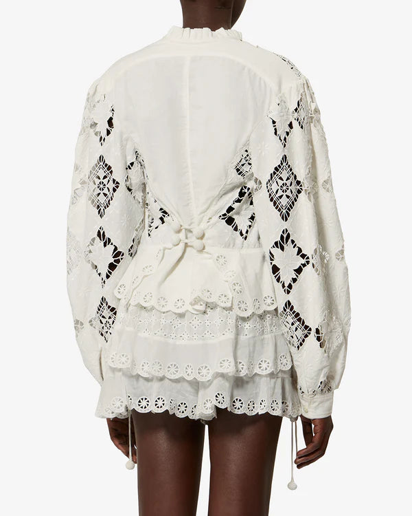 ISABEL MARANT NINA blouse white
