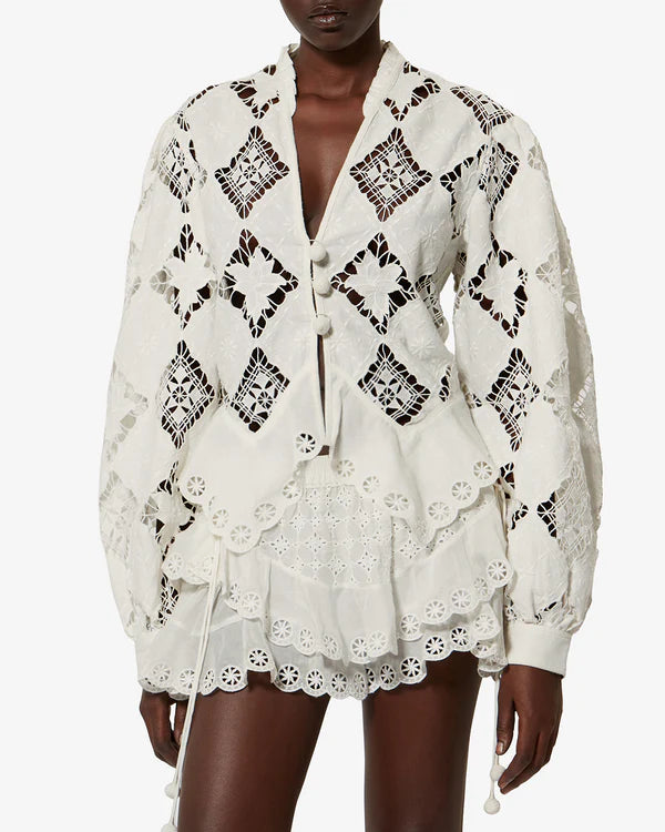 ISABEL MARANT NINA blouse white