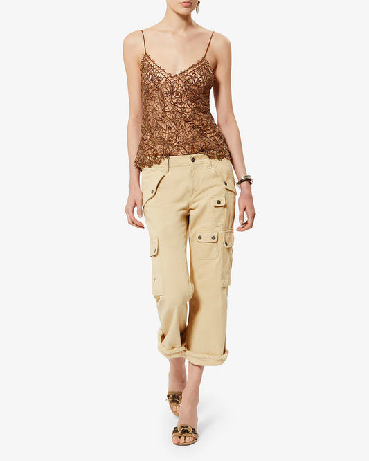 ISABEL MARANT JOSINE pants beige