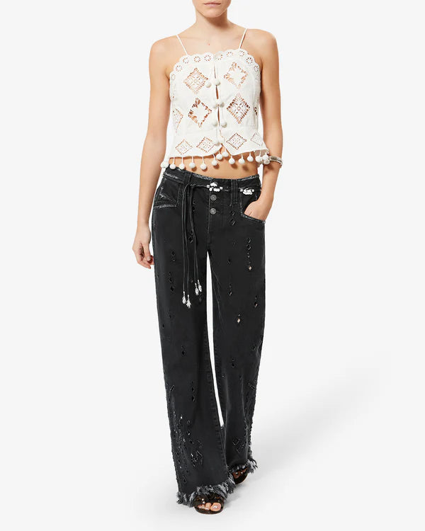 ISABEL MARANT AMIA jeans black