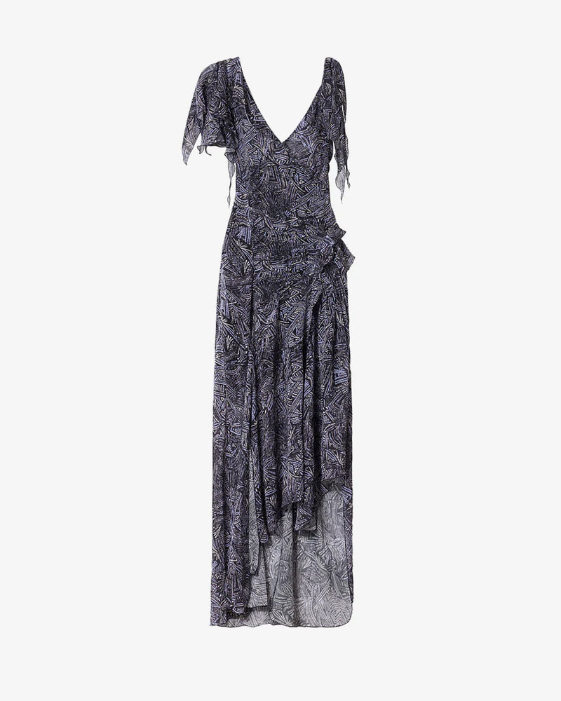 ISABEL MARANT TYLENA dress faded night