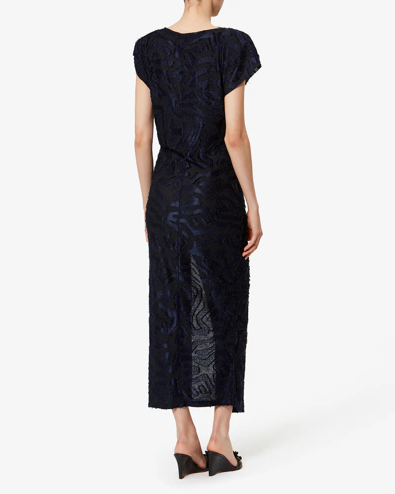 ISABEL MARANT LADAN dress faded night