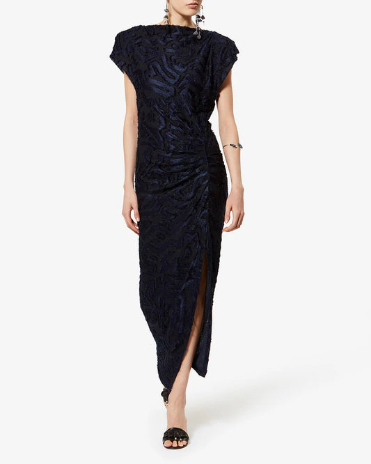ISABEL MARANT LADAN dress faded night
