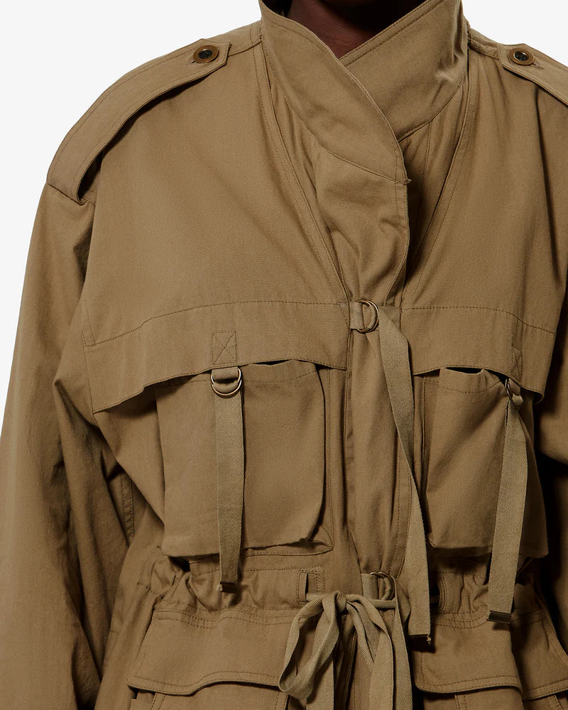 ISABEL MARANT BERIZA jacket khaki