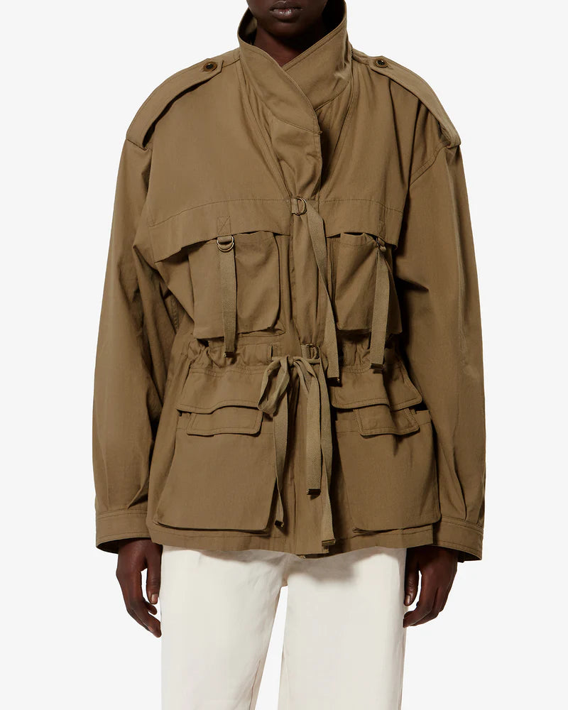 ISABEL MARANT BERIZA jacket khaki