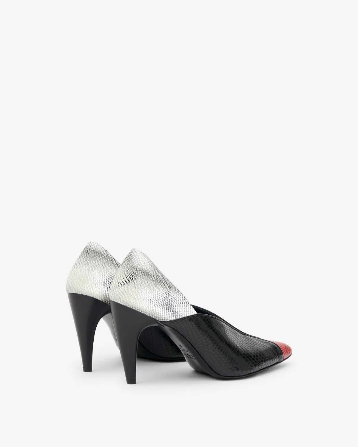 ISABEL MARANT LUZA pumps black/scarlet red