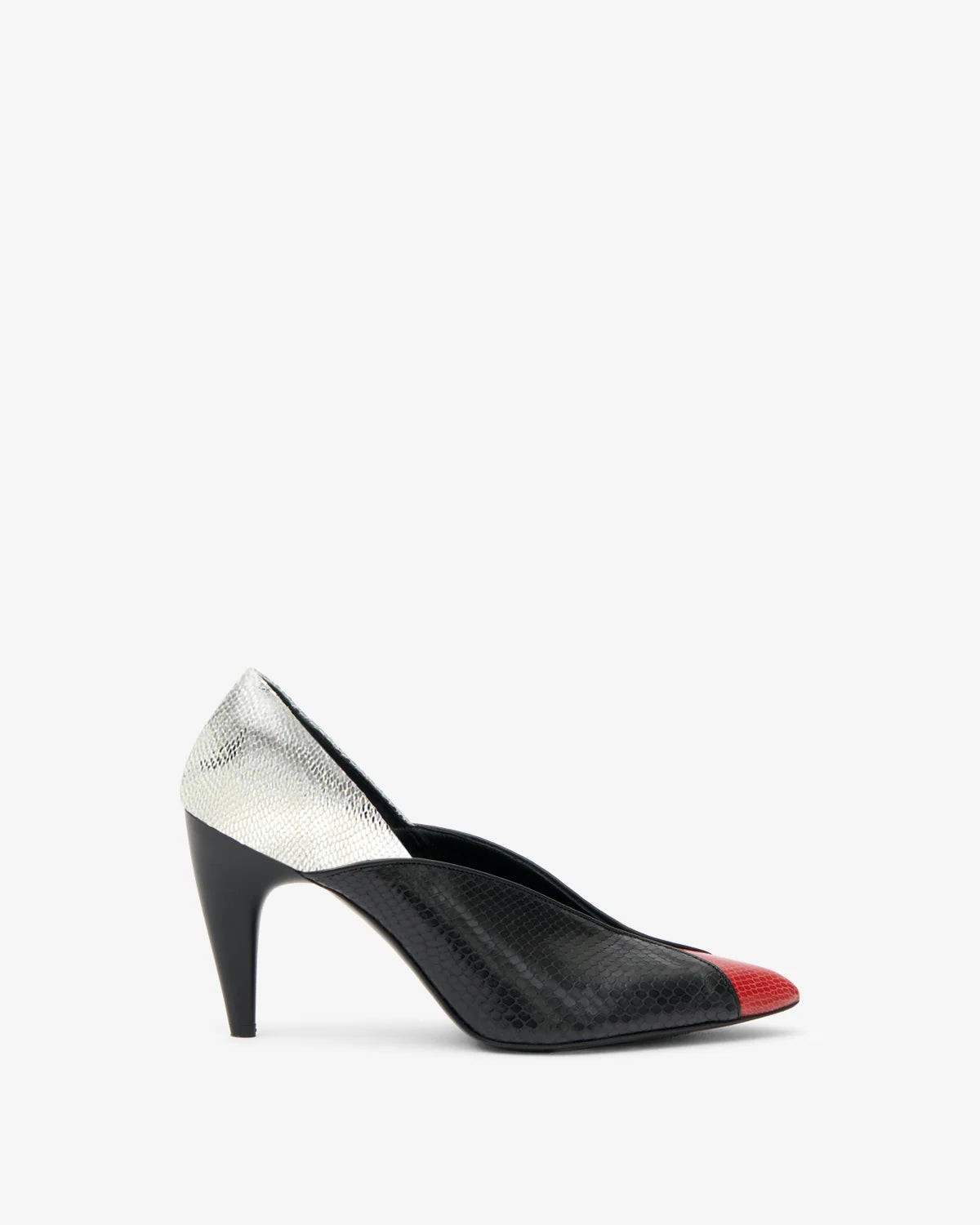 ISABEL MARANT LUZA pumps black/scarlet red
