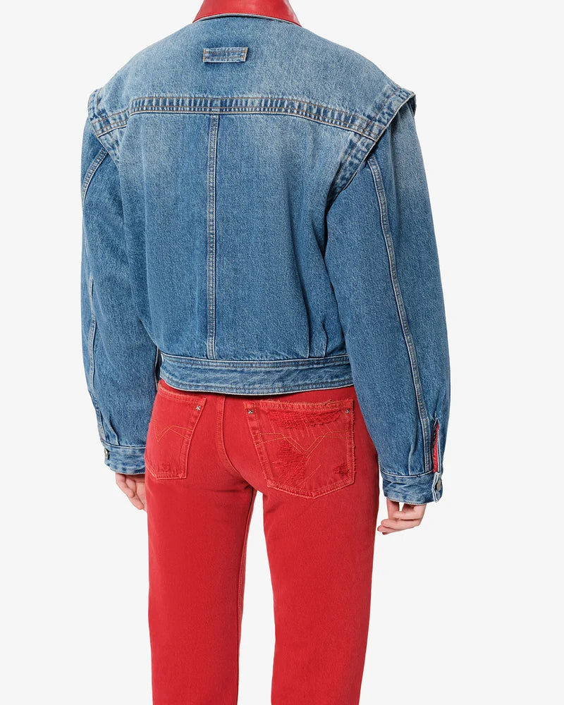 ISABEL MARANT DEVYN jacket blue