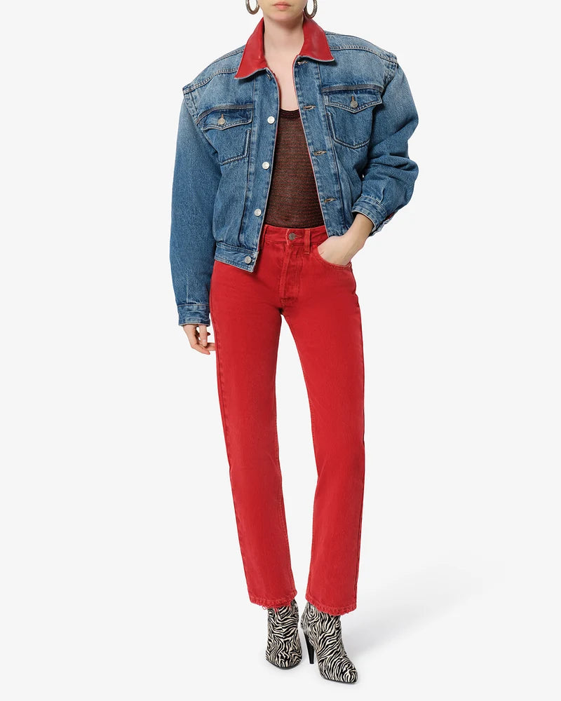 ISABEL MARANT DEVYN jacket blue