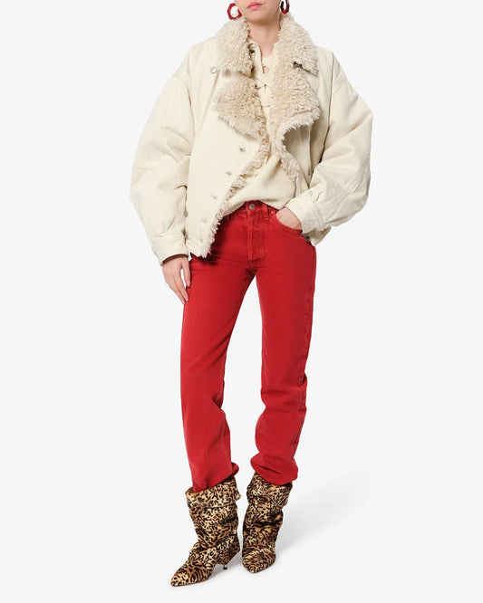 ISABEL MARANT VALINEO jacket ecru
