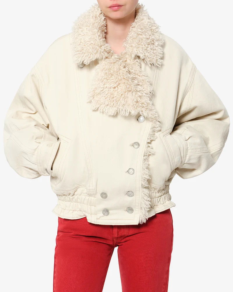 ISABEL MARANT VALINEO jacket ecru