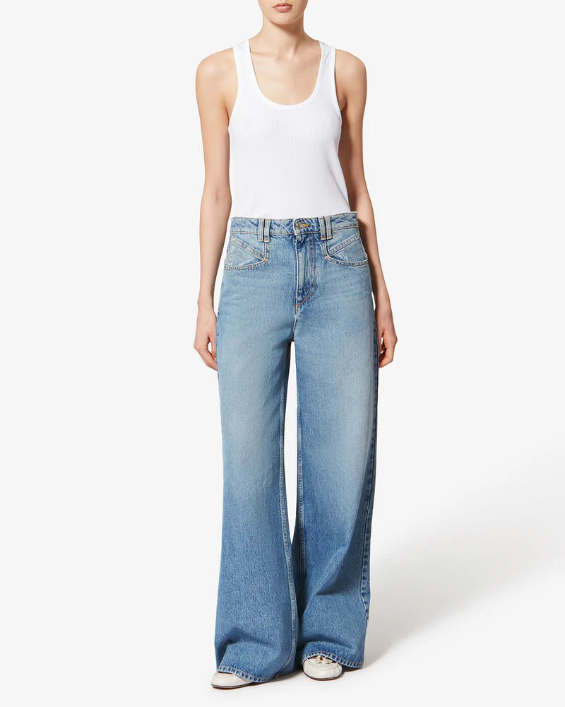 ISABEL MARANT LEMONY jeans light blue