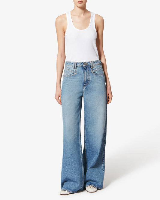 ISABEL MARANT LEMONY jeans light blue