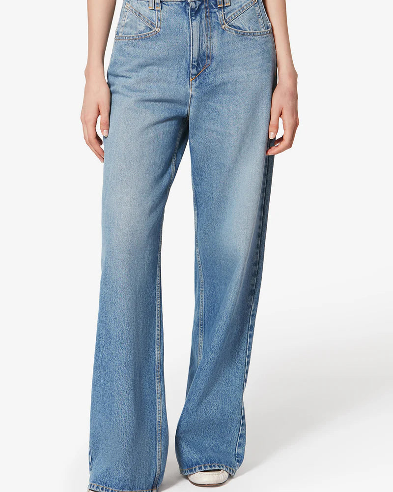 ISABEL MARANT LEMONY jeans light blue