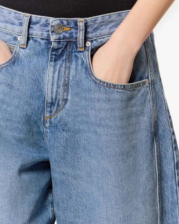 ISABEL MARANT ORIANE pants light blue