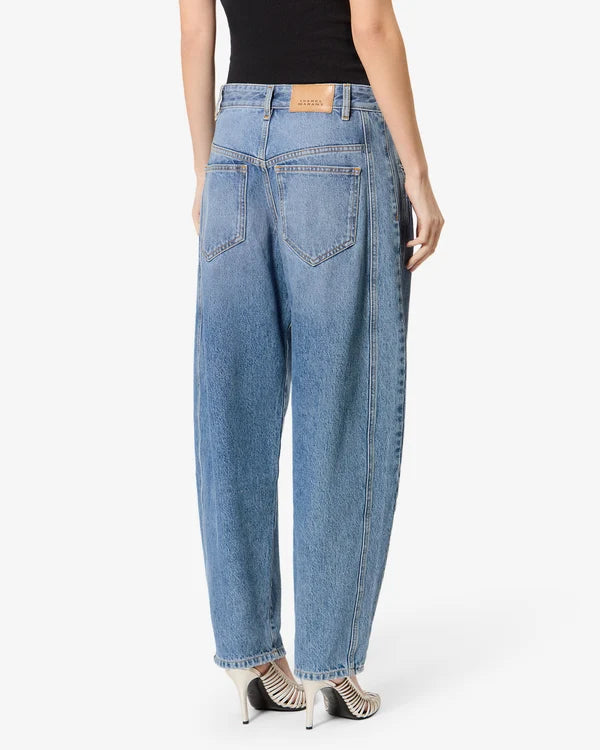 ISABEL MARANT ORIANE pants light blue