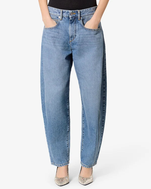 ISABEL MARANT ORIANE pants light blue