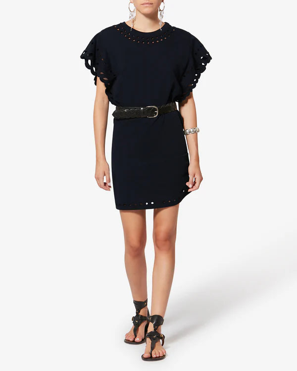 ISABEL MARANT ORLANE dress faded black