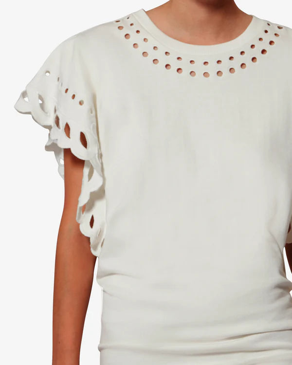 ISABEL MARANT ORLANE dress white