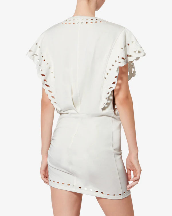 ISABEL MARANT ORLANE dress white