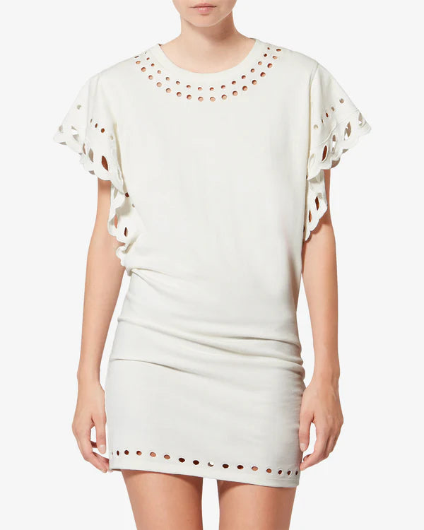 ISABEL MARANT ORLANE dress white