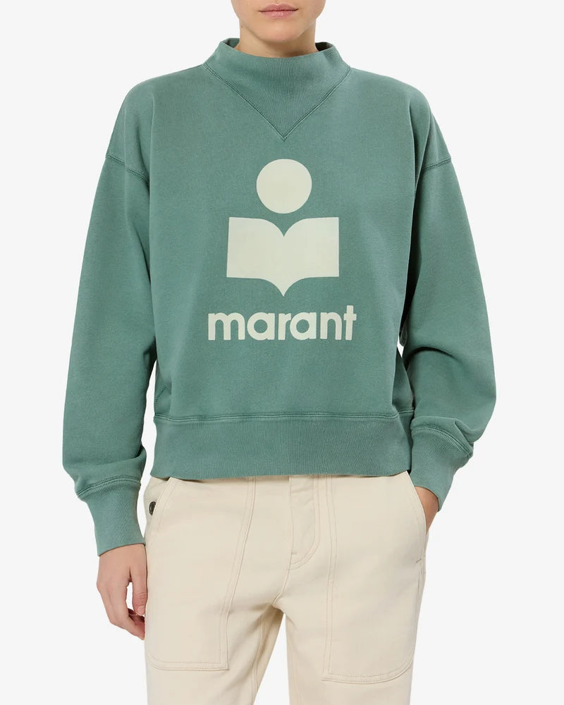 ISABEL MARANT MOBY sweatshirt sage/ecru
