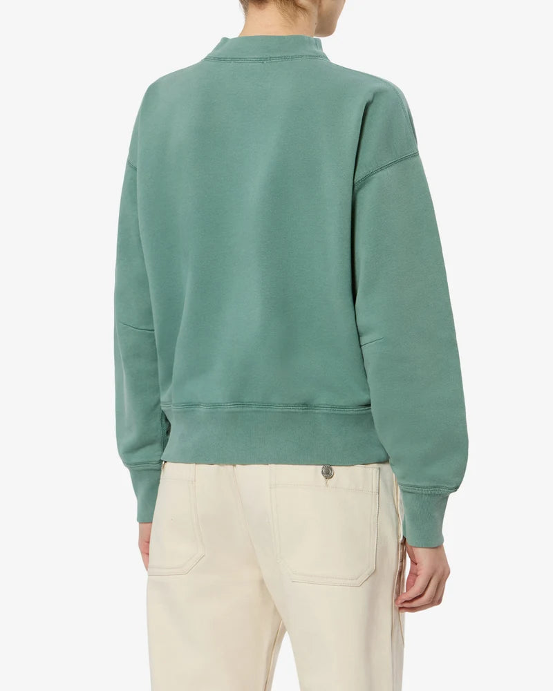 ISABEL MARANT MOBY sweatshirt sage/ecru