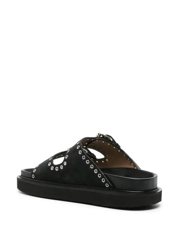 ISABEL MARANT LENNYA sandals black