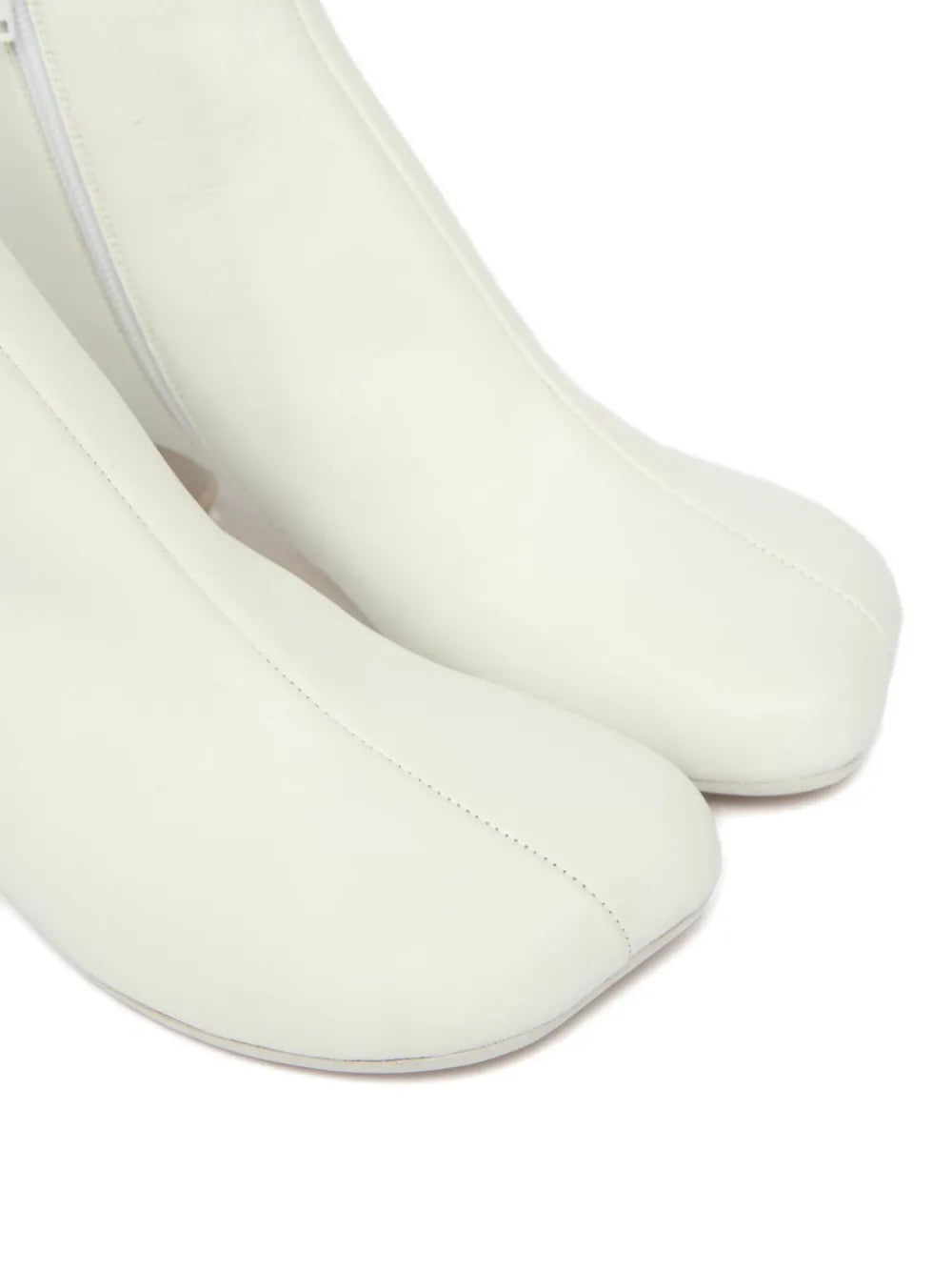 MM6 Maison Margiela anatomic boots white