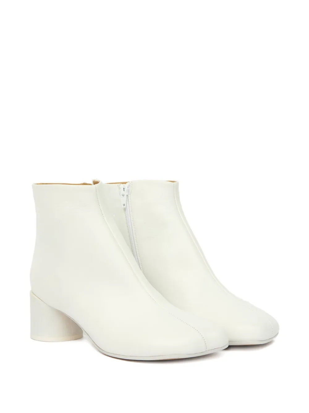 MM6 Maison Margiela anatomic boots white