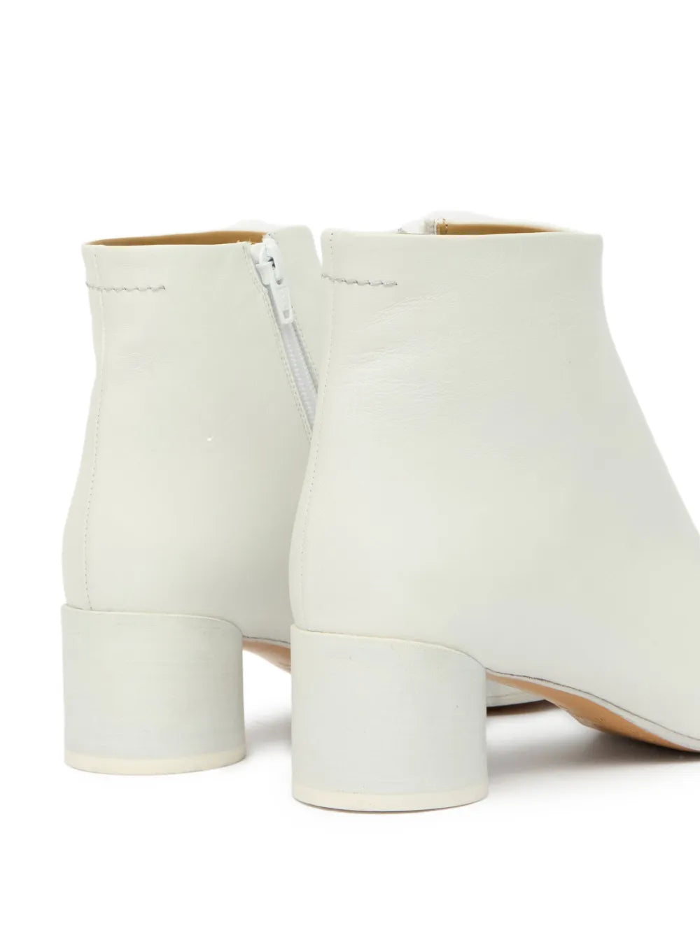 MM6 Maison Margiela anatomic boots white