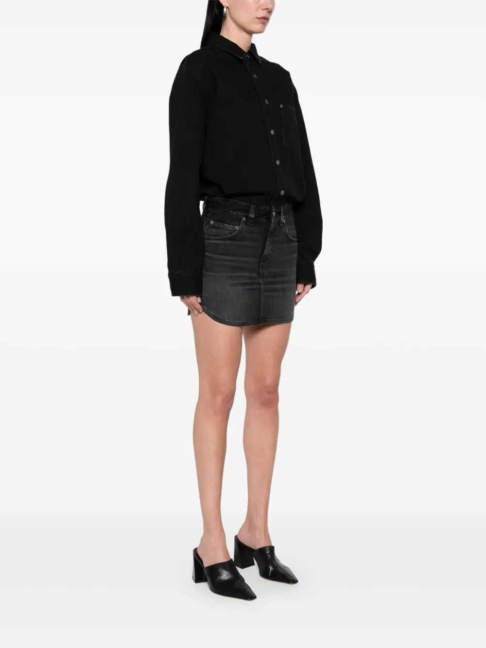 HAIKURE TAMU mini dress black