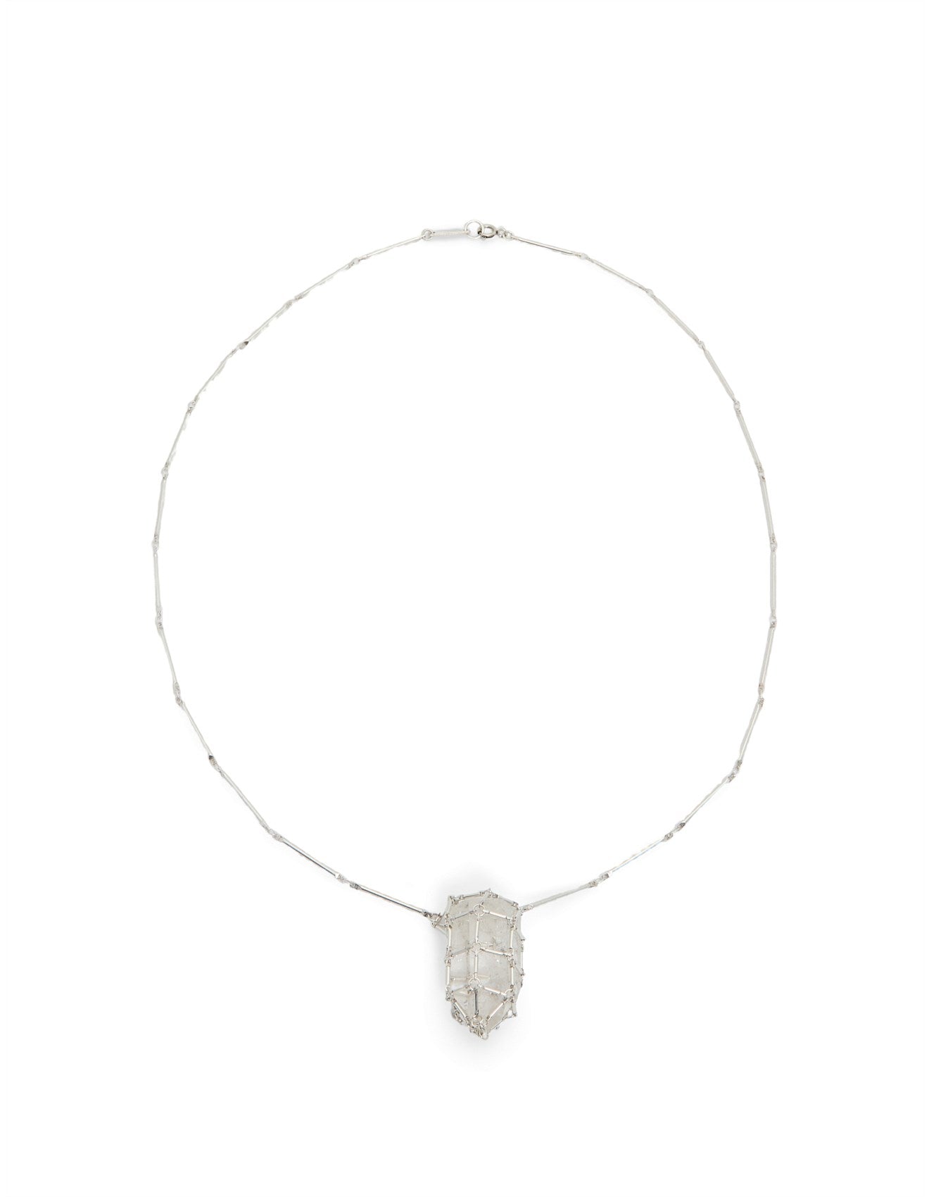 ISABEL MARANT rock crystal necklace