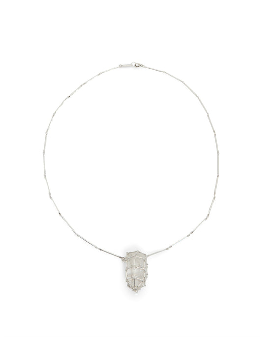 ISABEL MARANT rock crystal necklace