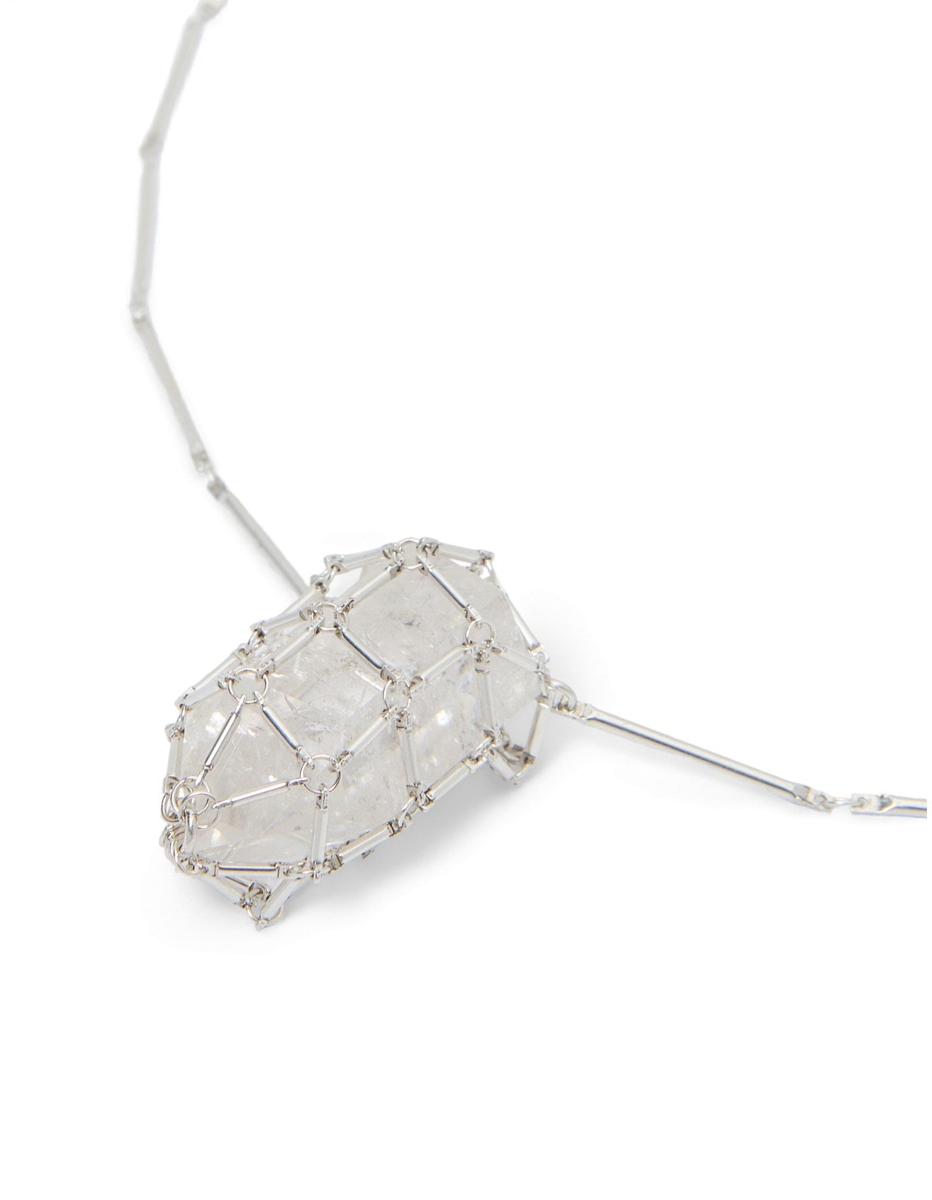 ISABEL MARANT rock crystal necklace