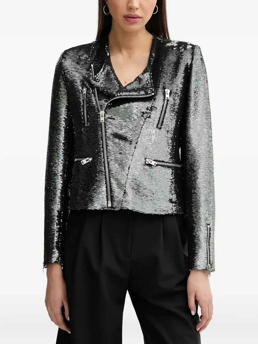 IRO LUZIA jacket dark grey