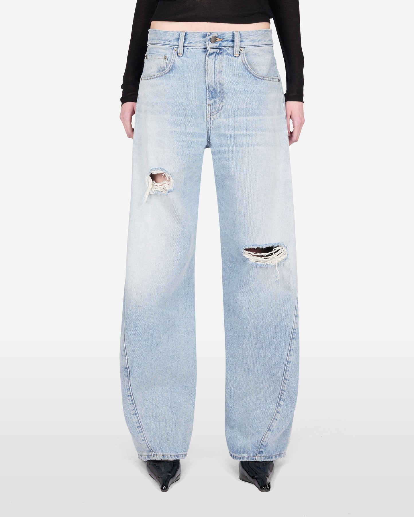 HAIKURE CLYDE double marfa blue jeans