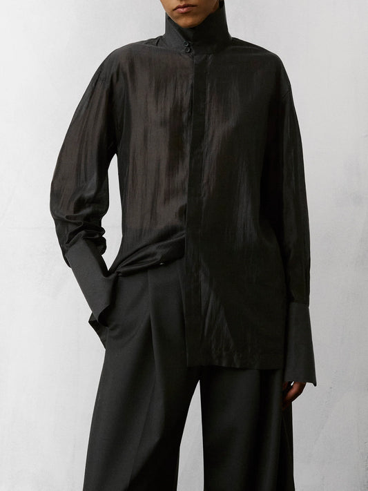 THE LATEST EDITH shirt black