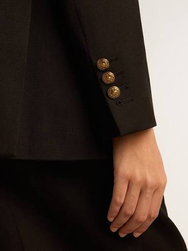 GOLDEN GOOSE P001521 double breasted blazer black